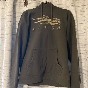 Sitka Men's Olive Hoodie